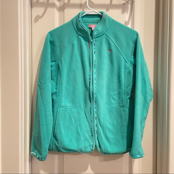 Lily Pulitzer Zip Fleece NWOT - Picture 7 of 7